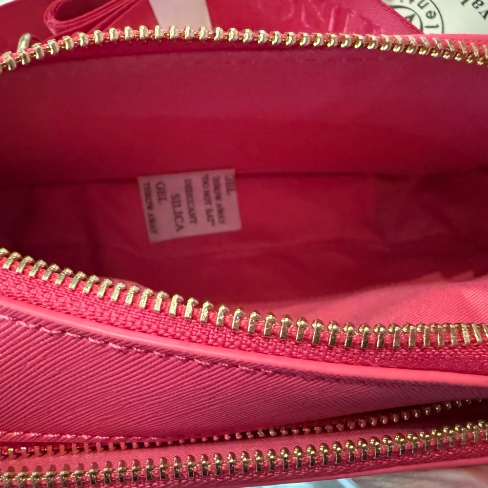 NWT Valentino Orlandi Hot Pink Camera Crossbody Handbag - Picture 12 of 14